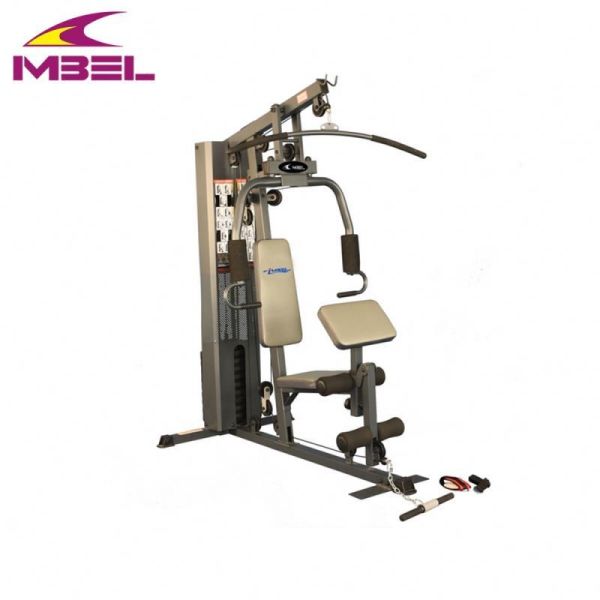 Plate Loaded Linear Strength Training Equipment for Unisex Bodybuilding in GREY/BLACK