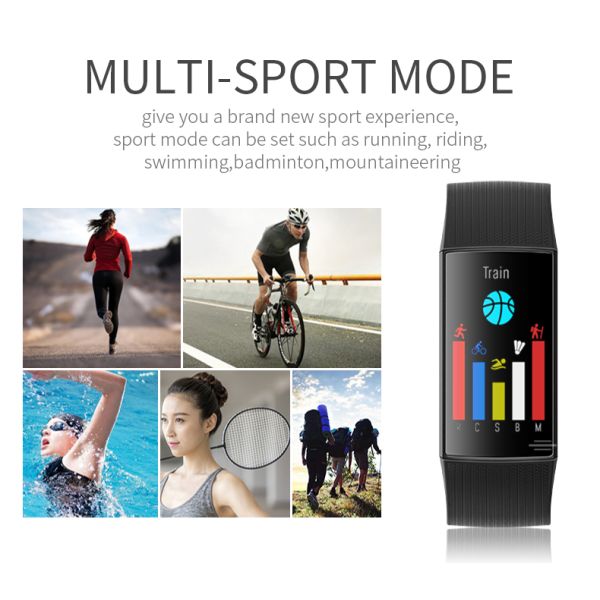 Smart Watch de Rate Blood Pressure Blood Oxygen del corazón de Smartwatch de la prenda impermeable de ECG