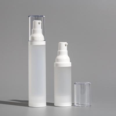 15ml 20ml 30ml 50ml Plastic Airless Pump Bottles Dispenser Vacuum Travel Bottling Container