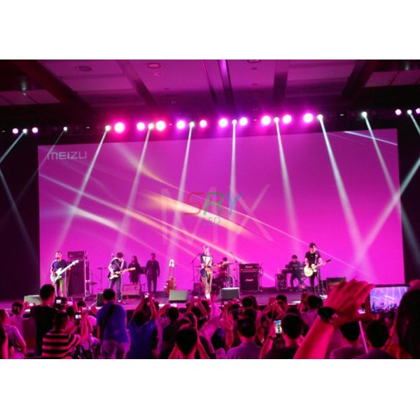 High Definition 4mm HD Stage LED Screens , Outdoor Electronic Message Boards Advertising