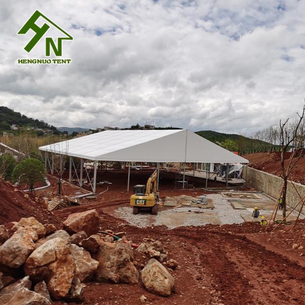 Aluminum Alloy Semi Permanent Tent Restaurant Weddings Marquee Tent On The Mountain