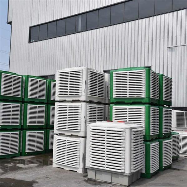 2.2KW Industrial Cooling System Evaporating Air Cooler 25000cmh with Remote Control