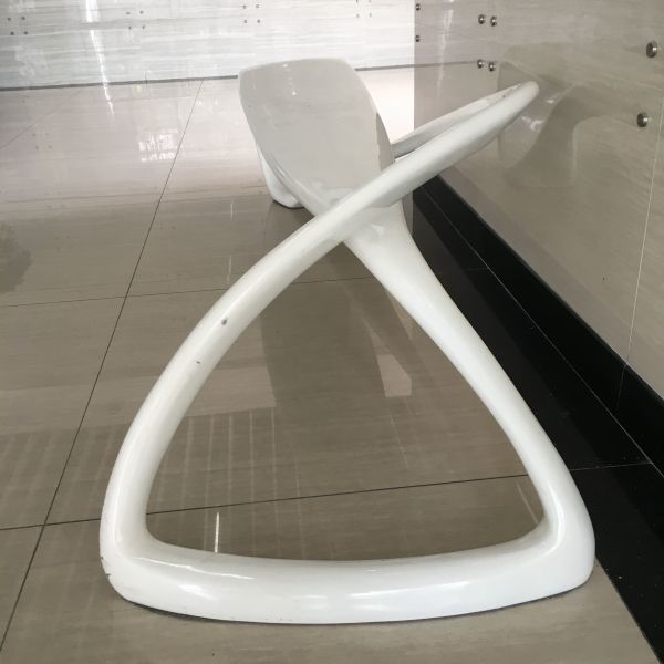 Resin Furniture Sculptures Stainless Steel Public Art Sculpture Elephant Leisure Seats