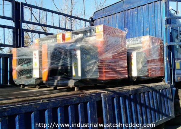 Retalhadora Waste industrial giratória das lâminas 380v dos fios
