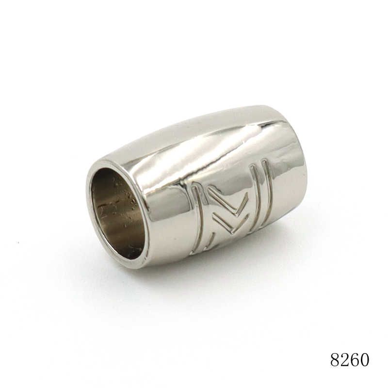 Custom Logo 11*16mm 3.6g Zinc Alloy Beads for Jewelry and Bracelet Making
