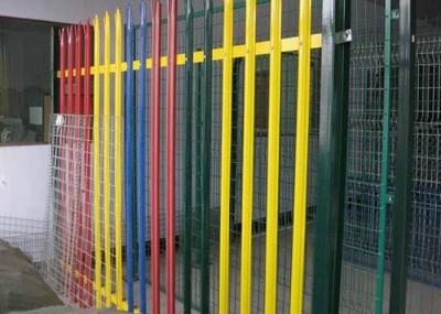 Cerco soldado H2.7m da paliçada da seção de Mesh Fence D do fio