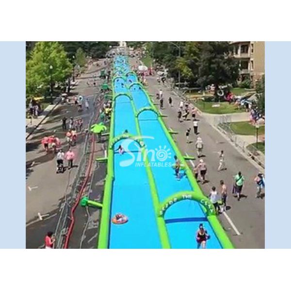 Выполненное на заказ на открытом воздухе гигантское раздувное скольжение воды из городского водопровода для потехи игры воды лета от Сино Инфлатаблес
