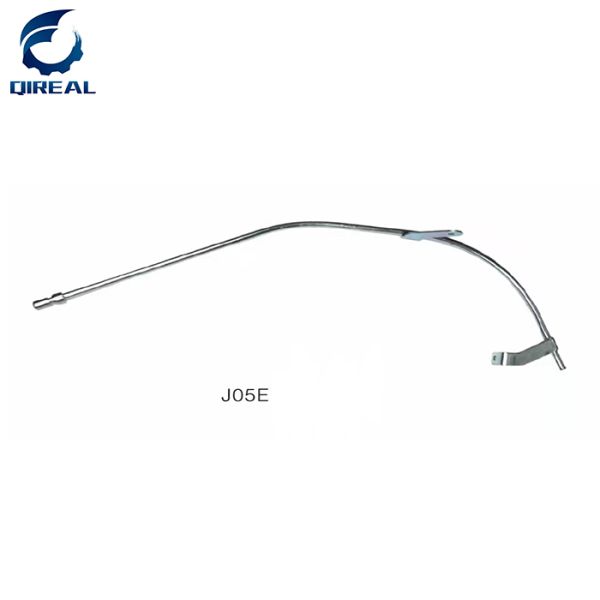 Excavator Spare Parts J05E Engine Oil Level Dipstick Guide Tube