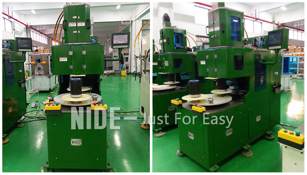 Electric Automatic Coil Winding Machine For High Slot Filling Rate Stator Winding