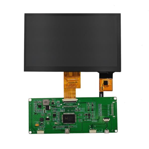 7 Inch PCAP Touch Display 1024x600 Resolution TFT LCD Modules 850 Nits