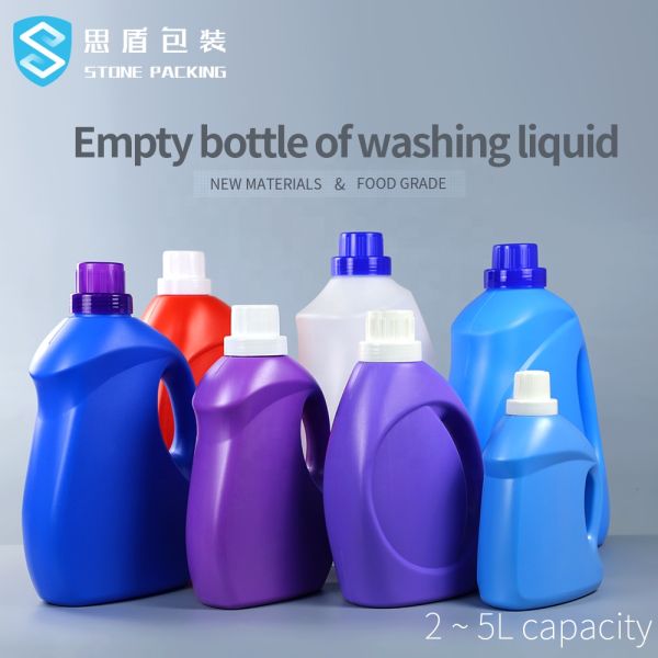Caliber 60mm 5L Empty Bottle For Liquid Detergent 186*88*367mm