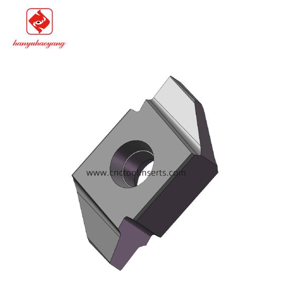 Blade de fraisage cyclonique 11ZD6399FLR1.9-0.3 avec remplaçabilité et caractéristiques