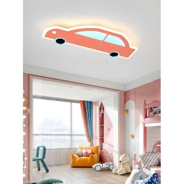 Мультипликационный светодиодный защитный прибор для защиты глаз Моделирование автомобиля Светодиодный потолок без ступеней Облегчение RGB Детская спальня