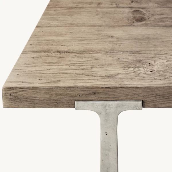 Assembly Required Modern Coffee Table 1000x1000x450mm With Stainless Steel And Wood Top