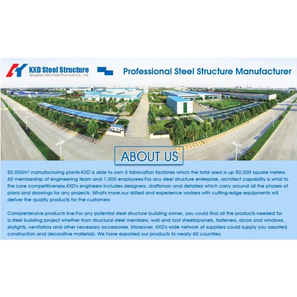 Prefabricated Industrial Steel Structure Metal Buildings