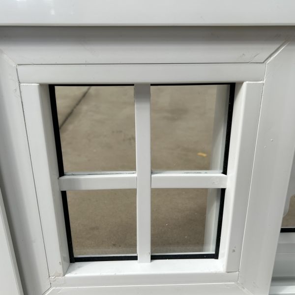 North American Latest Design Grill PVC UPVC  Sliding Glass Windows