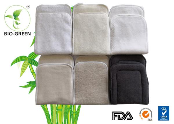 Printed Organic Bamboo Cloth Diaper Inserts For Babies Water Resistant