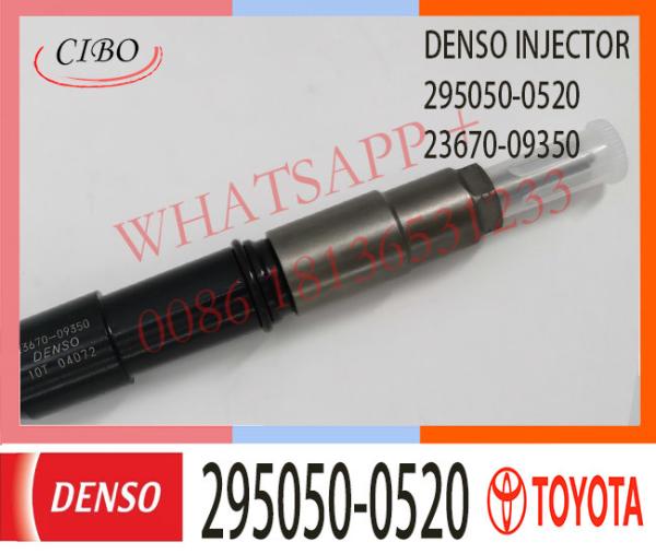 Diesel Fuel Injector 295050-0520 23670-09350 23670-0L090 For Toyota Hilux 1KD 2KD