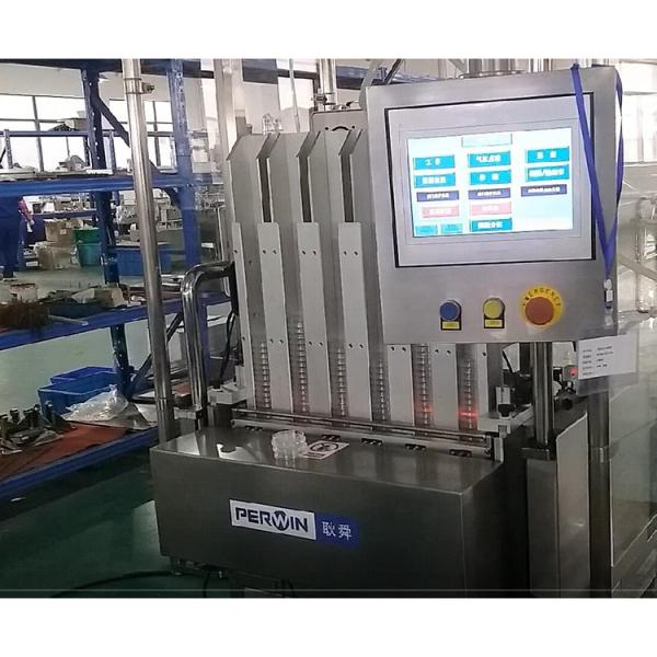 Automatic Aseptic Culture Media Petri Dish Filling Machine Single Line Automatic Stacking Mechanism Customized Peristaltic Pump
