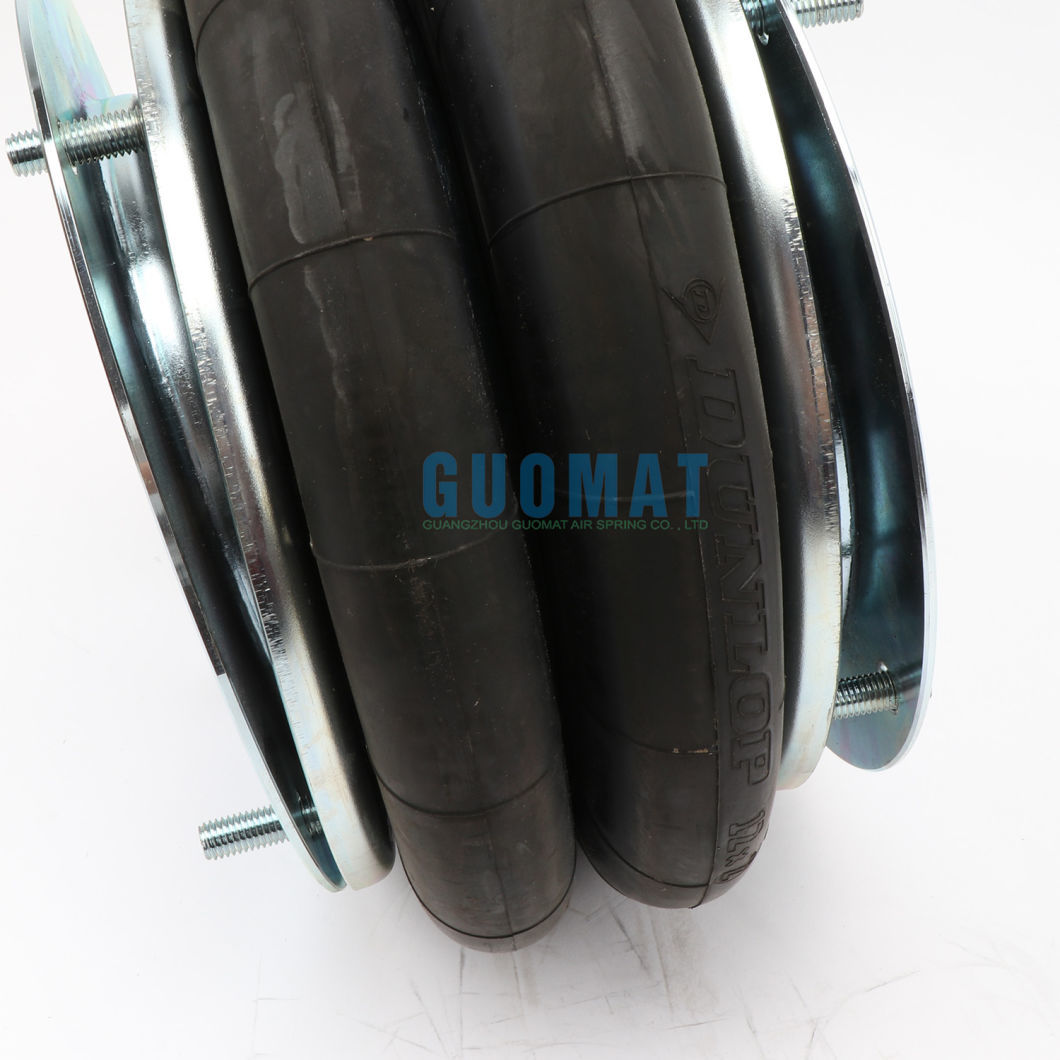 12x2 Dunlop Steel Cover Plate Промышленная воздушная пружина GUOMAT 2B12X2 Огненная воздушная пружина W01-R58-4060