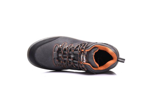 Sude Leather Lightweight Trainer Safety Shoes Antistatic With Steel Toe Cap