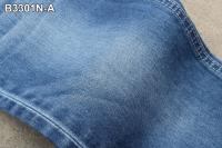 9OZ fio do Slub da urdidura de Ring Spun OA da tela da sarja de Nimes do algodão do peso leve 100