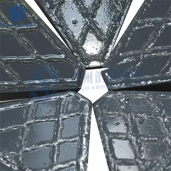 Komatsu 5-100 тонн экскаватор Оранжевая кожура схватка 5 лопастей Двойной вал НЕ вращающийся Для PC27 PC56 PC75 PC100-6 PC210LC PC360