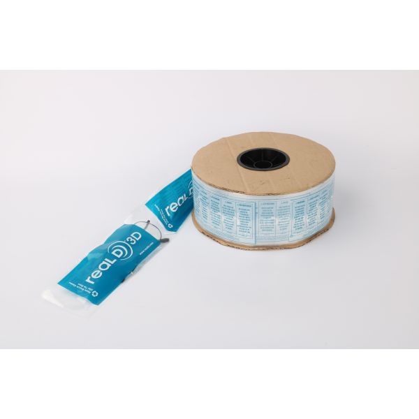 Clear OEM 0.03mm Pre Opened Bags On A Roll with Customizable Printing and Heat Seal for Supermarket Equipment