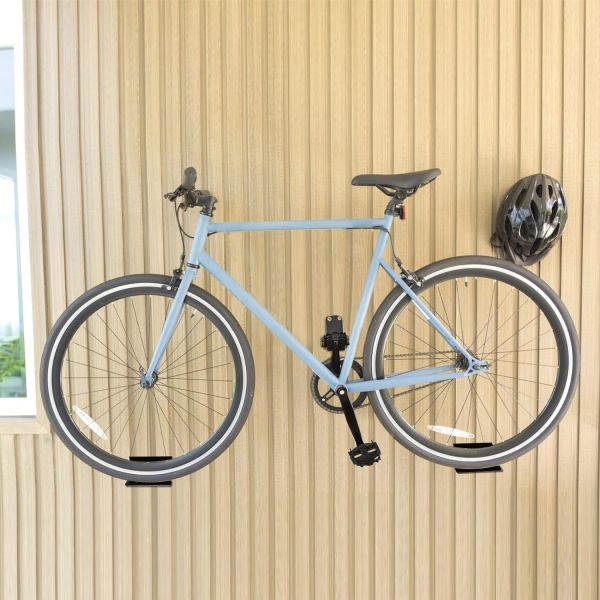 Metal Steel Bracket Bike Wall Mount for Standard Bikes in Indoor or Garage Storage