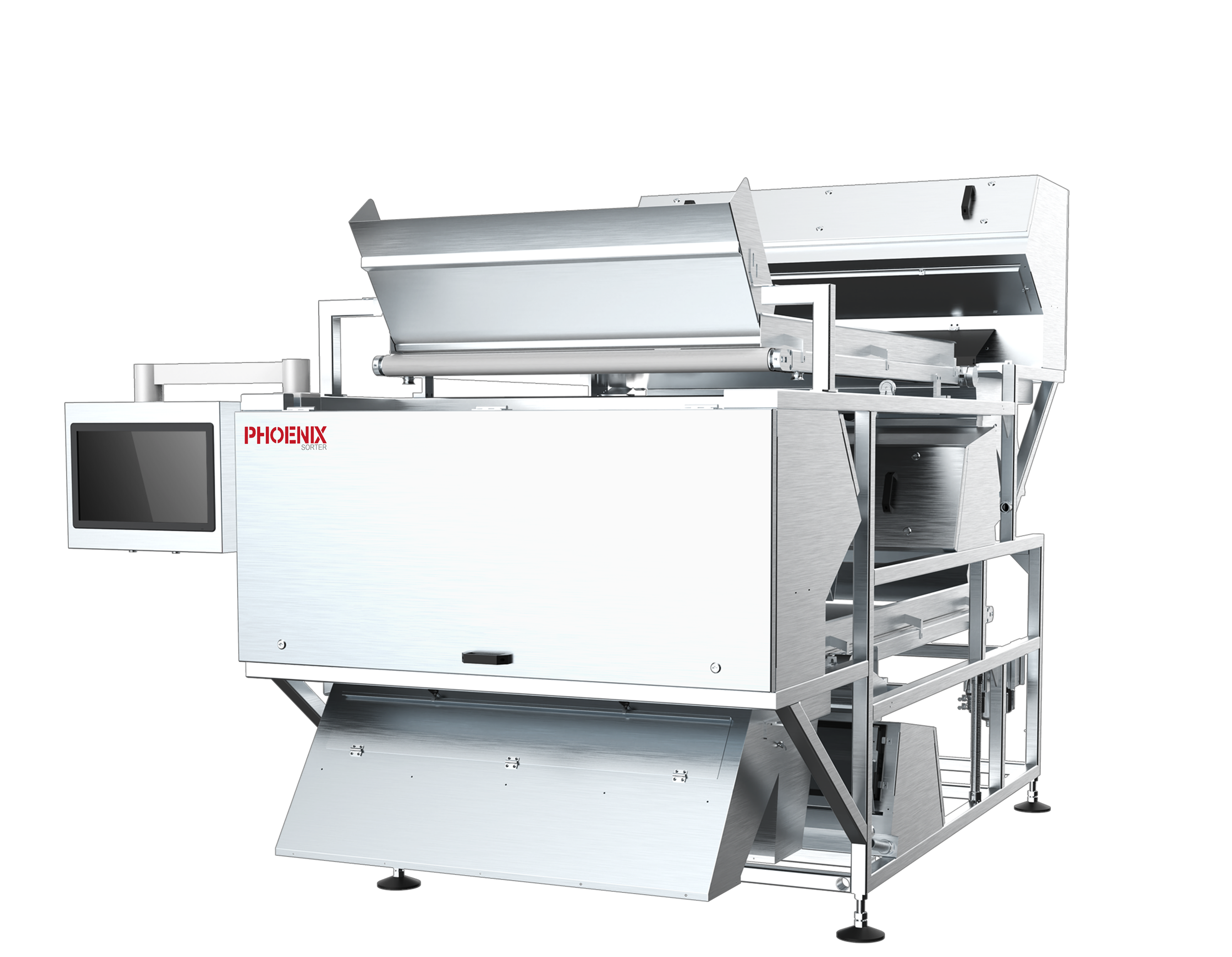 PHOENIX‑AI Rice Intelligent Color Sorter The PHOENIX‑AI Double‑Layer Intelligent Color Sorter Is A High‑performance, High‑precision Intelligent Sorting Device.