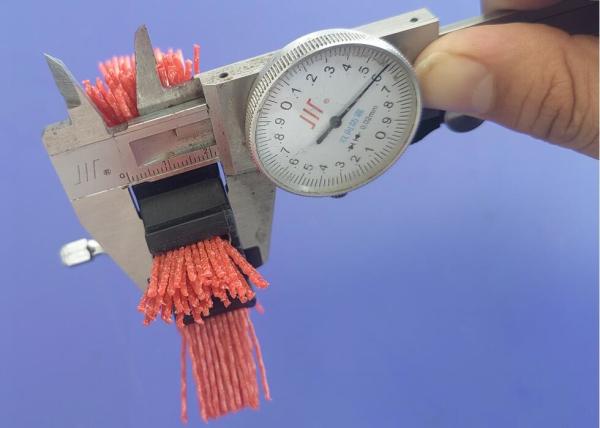 100mm Rotary Nylon Filament Flap Brush 6mm Power Drill Hexagonal Shank
