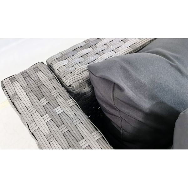 Factory 2026 Hot Sale New Modern All-Weather PE Rattan Wicker Sectional Patio Sofa Set, Outdoor Garden Furniture