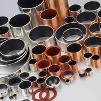 Metal - Polymer Bronze Thrust Plate  Washer Excellent Heat Dissipation