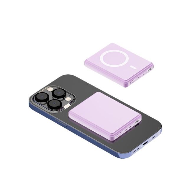 Innovative Magnetic Wireless Power Bank 5000mah For Iphone / Android