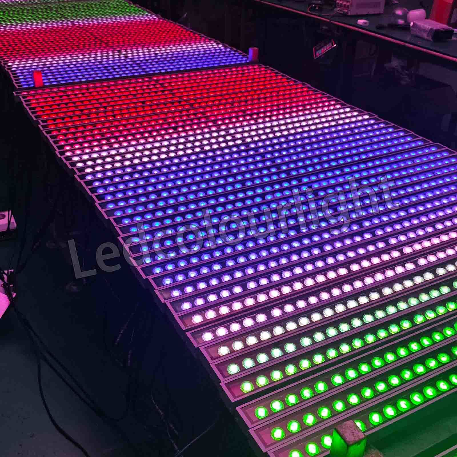 IP66 Waterproof 36W High-power DMX512 LED Wall Washer Light for Building Facades