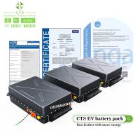 Casse métallique/aluminium 72V 96V 150Ah 200Ah Lifepo4 EV batterie pour voiture électrique / bateau / AGV