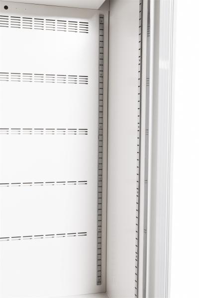 Verticalidade médica do grau do congelador 2-8 da categoria da farmácia do laboratório com porta de vidro