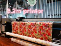 una impresora digital de materia textil del paso máquina de la fijación de 3,2 del metro impresoras de las banderas