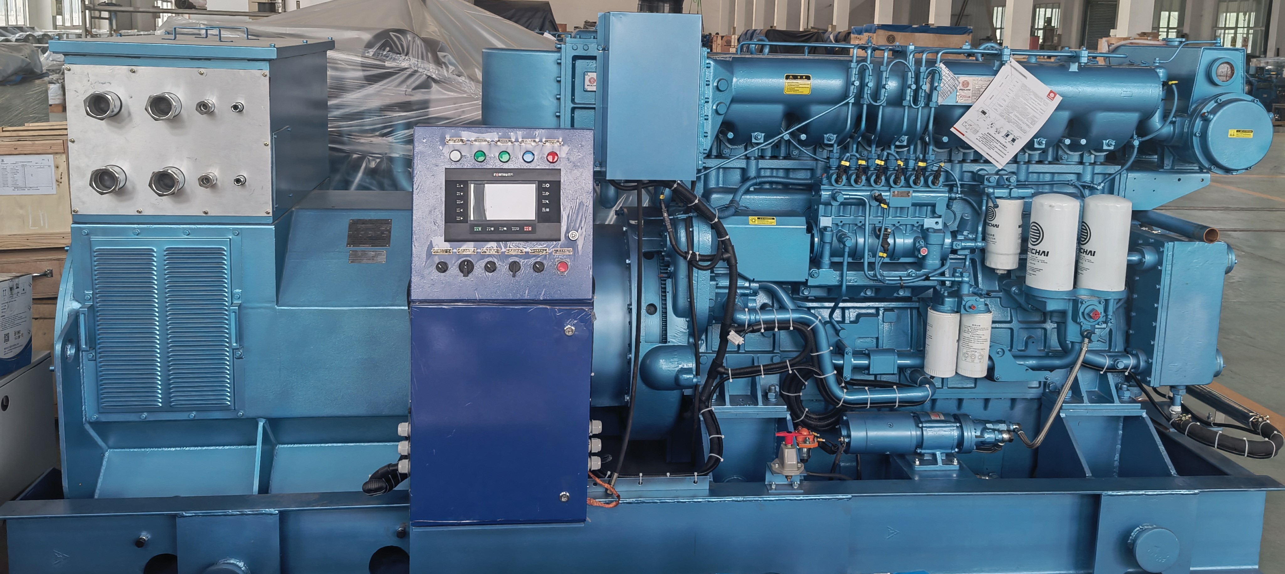 Охвата силы генератора ZC 10kw набор морского широкого электрический производя
