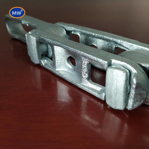 Solid Pin Drop Forged Rivetless Chain with 1 Inch Pitch and Black Oxide Coating