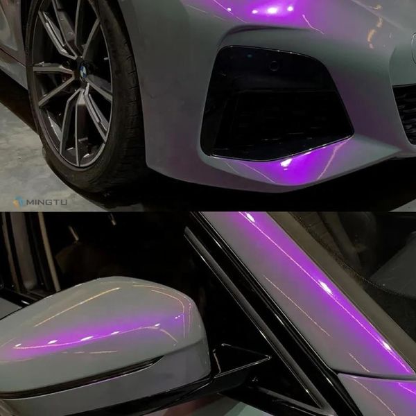 Color Changing Alcantara Car Decoration Vinyl Wrap Film -40°C to 200°C Mingtu OEM ODM