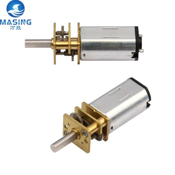 3v 6v petit moteur électronique de verrouillage de porte à engrenages N20 N30 12mm moteur à engrenages à courant continu 65 tours par minute 100 tours par minute 200 tours par minute