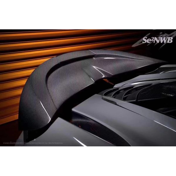 720s Mclaren Body Kit Blacksail Style Front Bumper Spoiler Lip Hood Fender