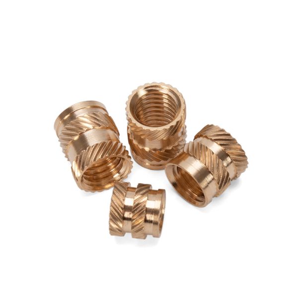 Steel Brass Heat Inserts for Automotive Industry 8mm 10mm 12mm 14mm 16mm 20mm 25mm 30mm 35mm 40mm 50mm Bolts Length