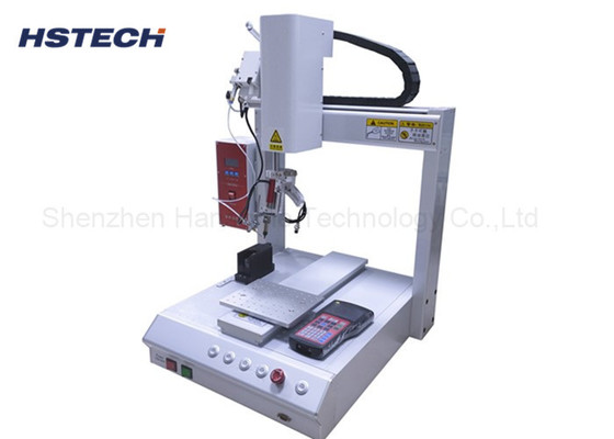 Signal Working Station Robotic Soldering Machine Manual Programmin With Teach Pendant