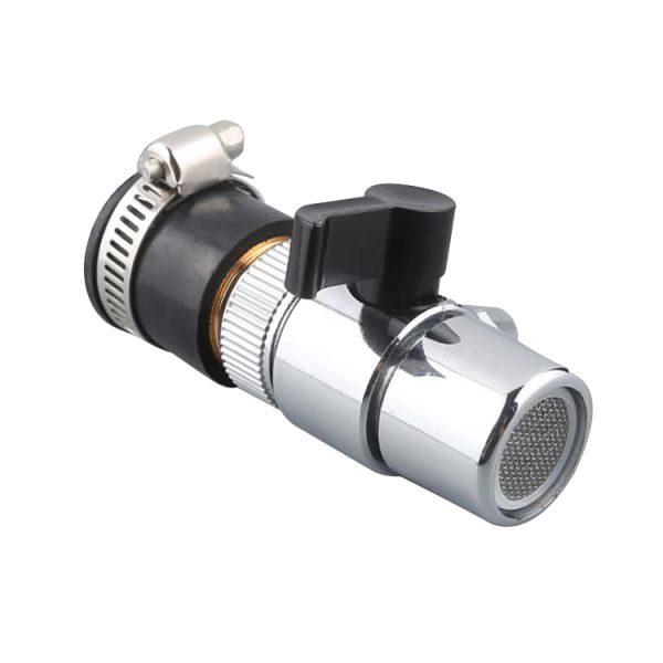 Enhanced Durability 3-Way Hotel Faucet Water Adapter with Three-way Diverter