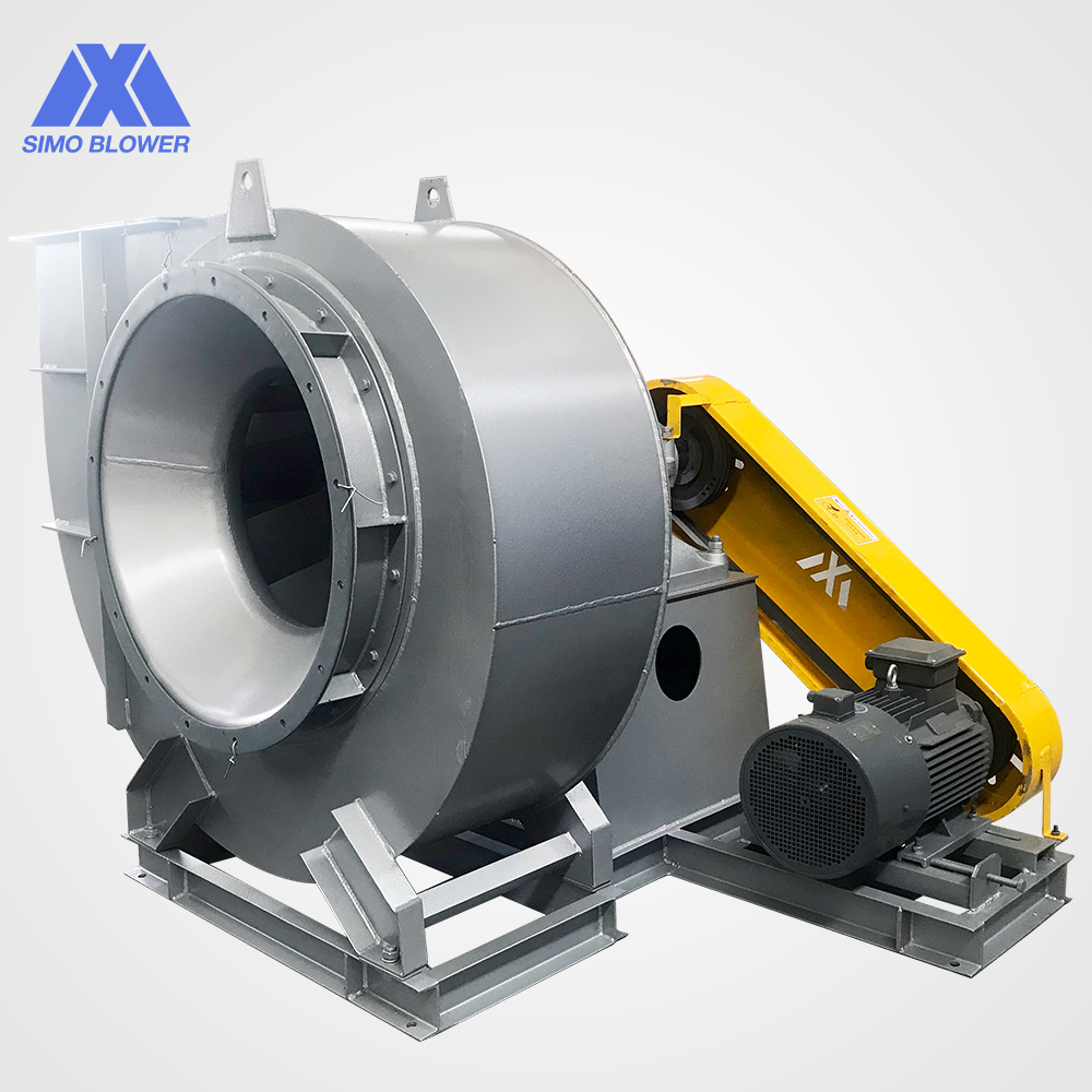 Explosion-Proof Centrifugal Fan with Oil Bath Lubrication and Three Phase AC Motor for Industrial Dust Collection