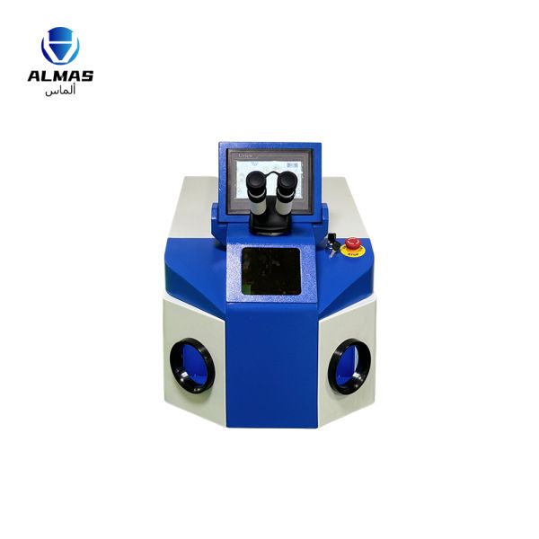 200W Laser Welder Machine with 0.1-3mm Spot and Microscope&CCD Observation for Jewelry Production