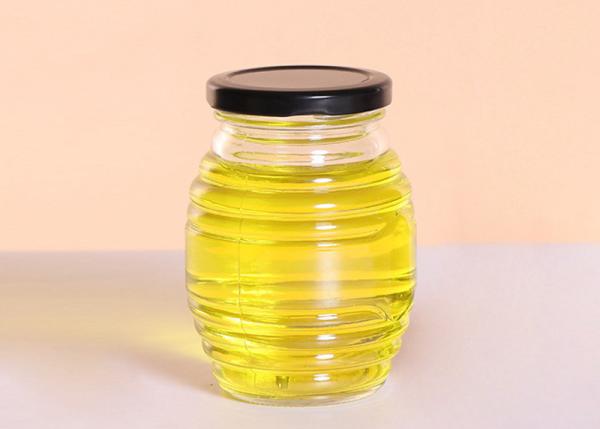 100ml/200ml/350ml vidro Honey Jars da capacidade 500g, frascos de vidro reciclados