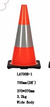 Australian Standard High Quality Red Orange PVC Cone Traffic Cone for Road Safety Warning